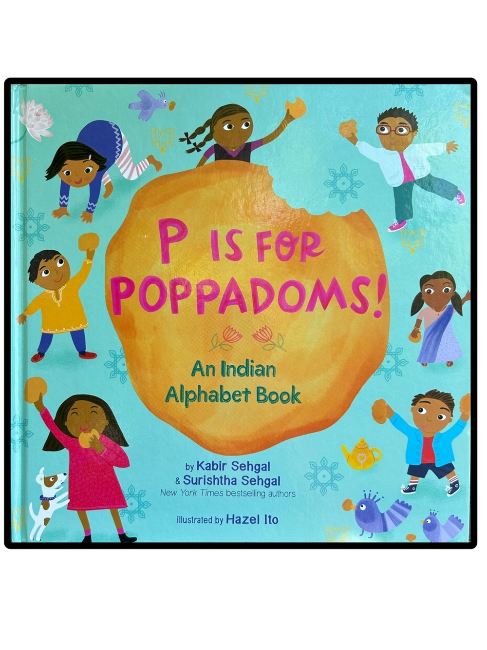 BUNDLE & SAVE🎉P is for Poppadoms! An Indian Alphabet Hardcover Book